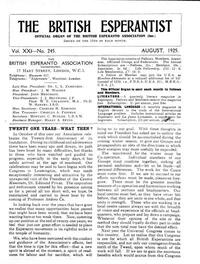 Numero 245, aug (1925)