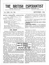 Numero 258, sep (1926)