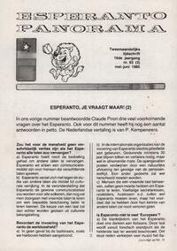 Numero 093, maj–jun (1985)