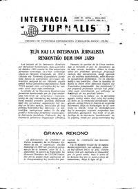 Numero 1, jan–mar (1960)