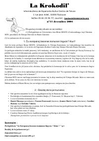 Numero 11, dec (2001)