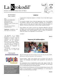 Numero 74, apr (2014)