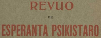 Esperanta Psikistaro