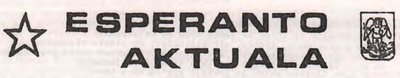 Esperanto Aktuala