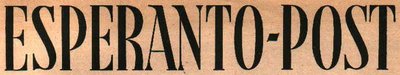Esperanto-Post