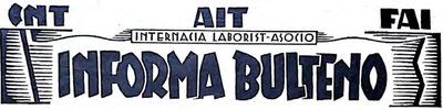 Informa Bulteno (CNT/FAI)