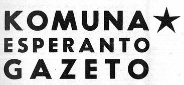 Komuna Esperanto Gazeto