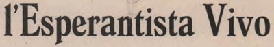 L’Esperantista Vivo