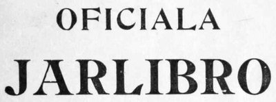 Oficiala Jarlibro